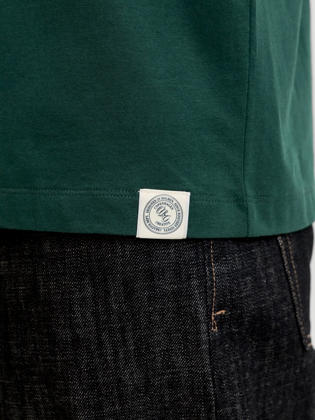 Jack & Jones Rundhalsshirt »JORFREDERIKSBERG MONOGRAM TEE SS CN SN« Baumwolle, relaxed fit