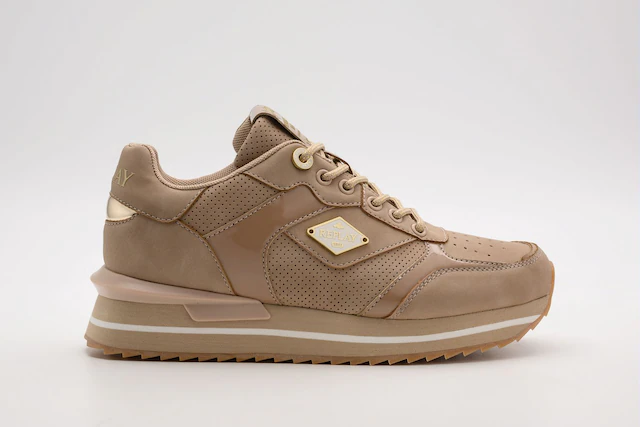Replay Plateausneaker »PENNY HYPE« Freizeitsneaker, Schnürschuh, Halbschuh mit Metallic-Details