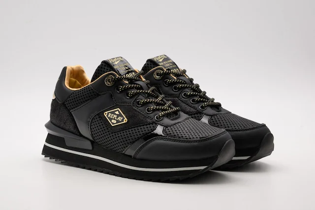 Replay Plateausneaker »PENNY HYPE« Freizeitsneaker, Schnürschuh, Halbschuh mit Metallic-Details