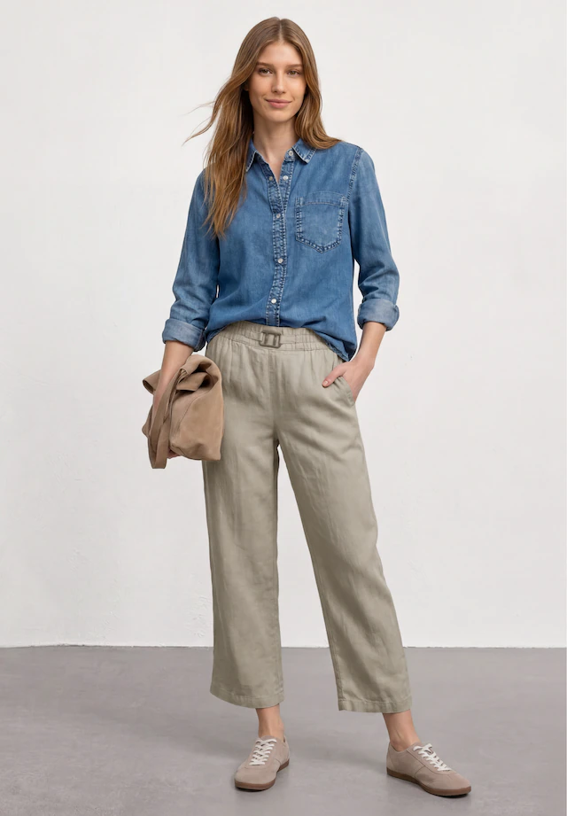 Cecil Stoffhose mit Wide Legs