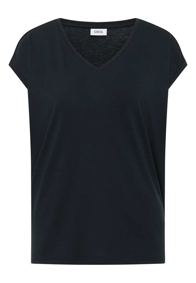 Cecil V-Shirt mit femininem V-Ausschnitt