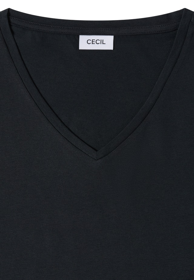 Cecil V-Shirt mit femininem V-Ausschnitt