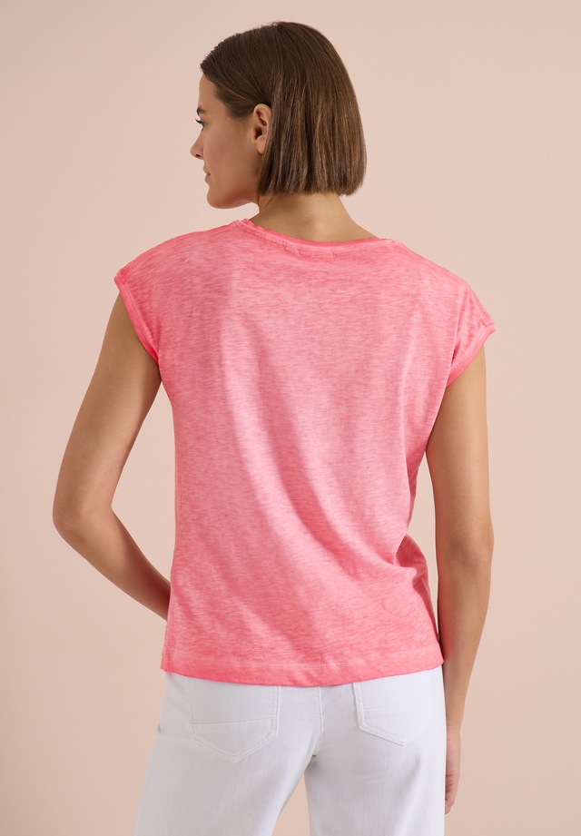 Cecil T-Shirt aus Jersey in Unifarbe