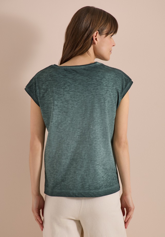 Cecil T-Shirt aus Jersey in Unifarbe