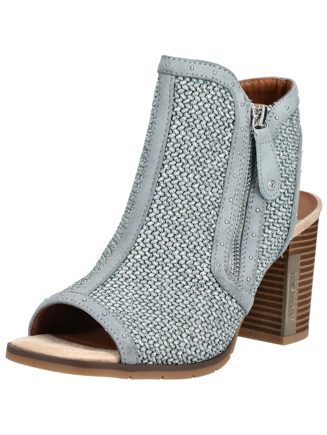 Mustang Shoes High-Heel-Sandalette »Mustang Shoes Sandalen Lederimitat/Textil«