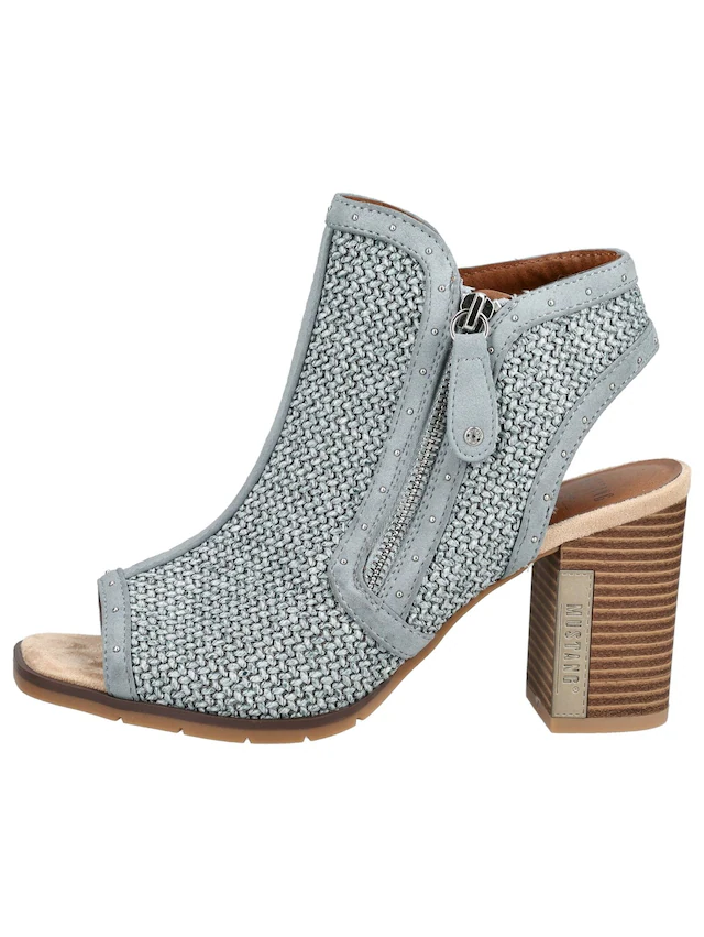 Mustang Shoes High-Heel-Sandalette »Mustang Shoes Sandalen Lederimitat/Textil«