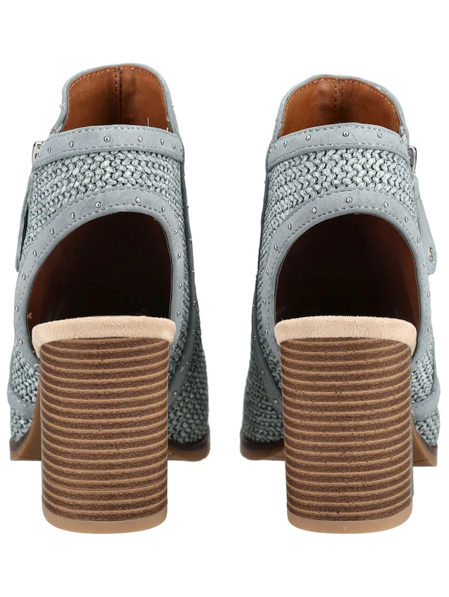 Mustang Shoes High-Heel-Sandalette »Mustang Shoes Sandalen Lederimitat/Textil«