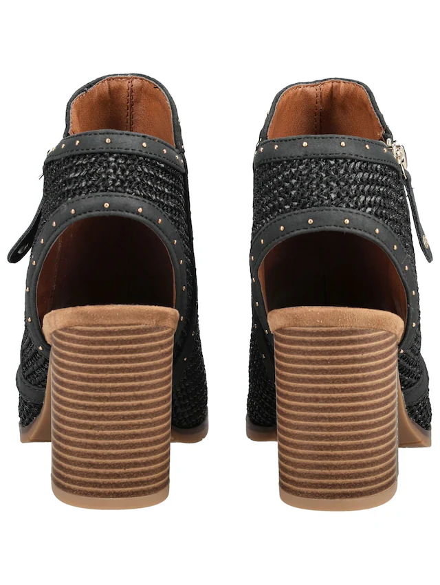 Mustang Shoes High-Heel-Sandalette »Mustang Shoes Sandalen Lederimitat/Textil«