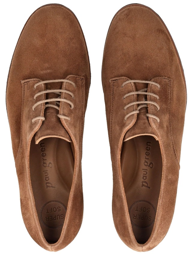Paul Green Schnürschuh »Paul Green Halbschuhe Veloursleder«