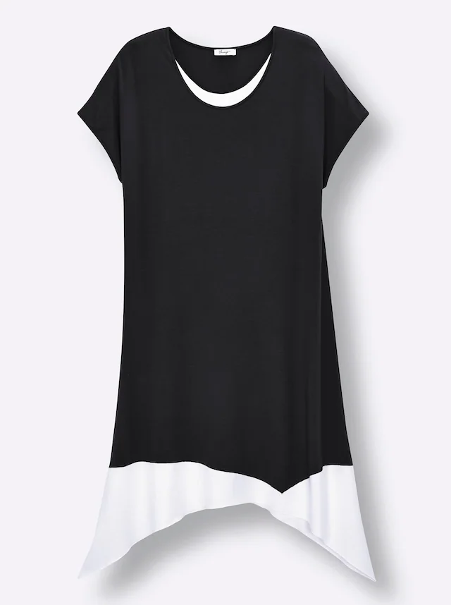 Sheego Jerseykleid »Jersey-Kleid« Ohne Taschen