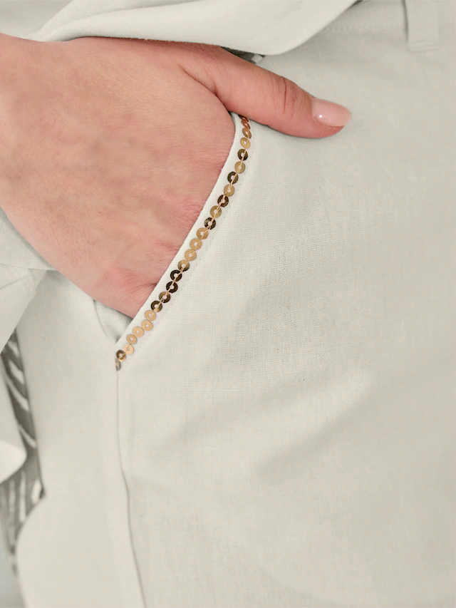 Sheego Jackenblazer »Leinen-Blazer«