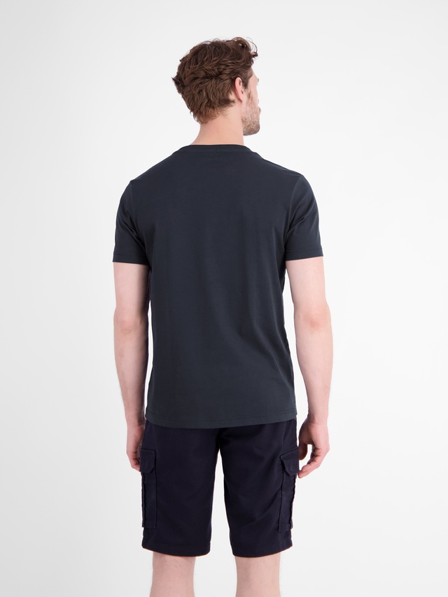 LERROS T-Shirt »Sportliches T-Shirt aus Baumwolle mit coolem Slogan-Print«