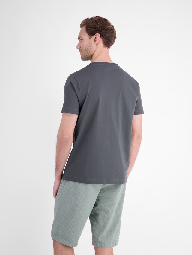 LERROS T-Shirt »Sportliches T-Shirt aus Baumwolle mit coolem Slogan-Print«