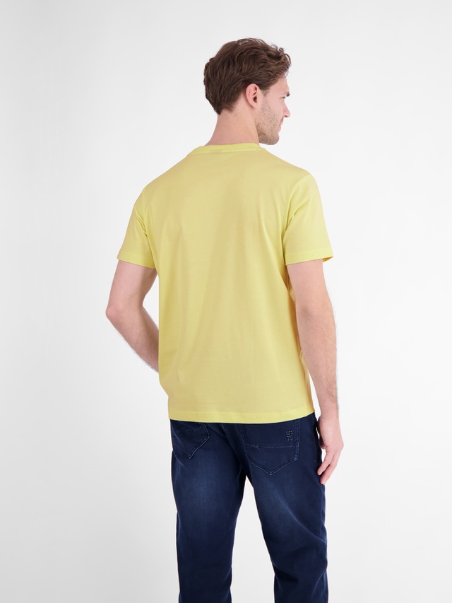LERROS T-Shirt »Sportliches T-Shirt aus Baumwolle mit coolem Slogan-Print«