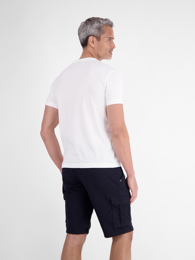 LERROS T-Shirt »Sportliches T-Shirt aus Baumwolle mit coolem Slogan-Print«