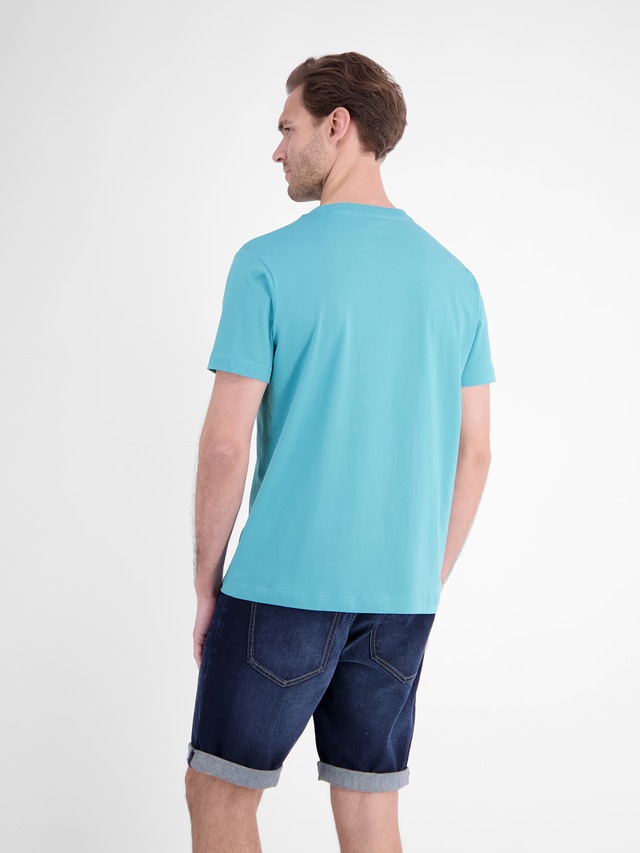 LERROS T-Shirt »Sportliches T-Shirt aus Baumwolle mit coolem Slogan-Print«