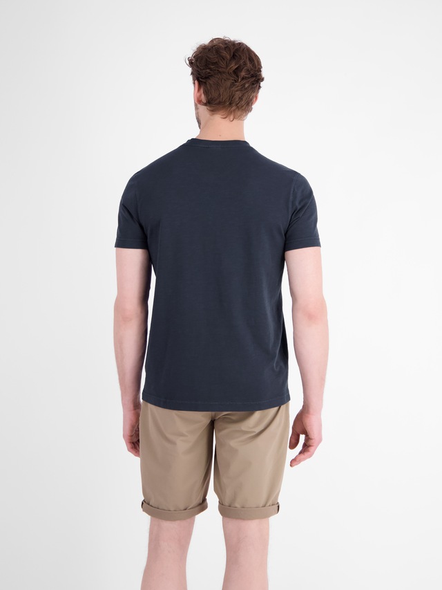 LERROS V-Shirt »T-Shirt mit sportlichem V-Ausschnitt aus reiner Baumwolle«