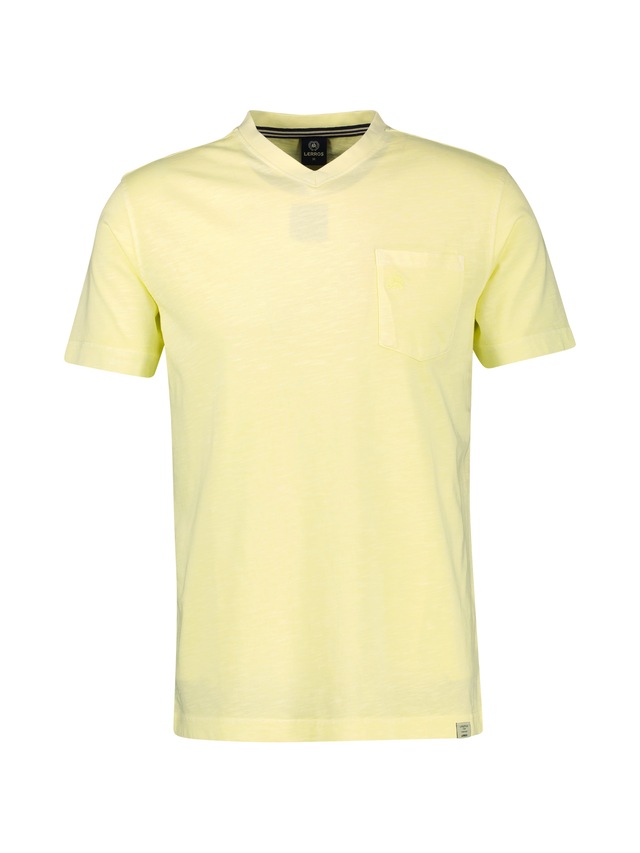 LERROS V-Shirt »T-Shirt mit sportlichem V-Ausschnitt aus reiner Baumwolle«