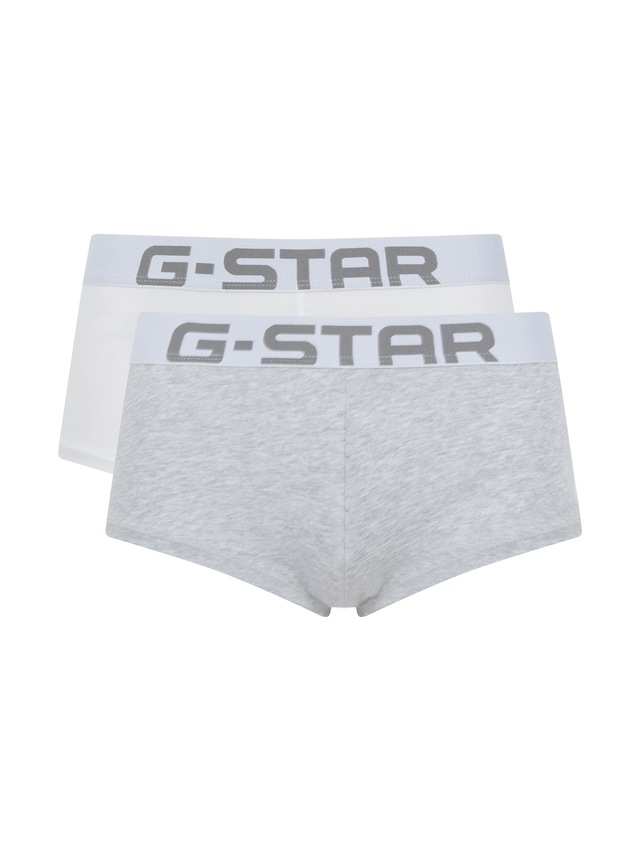 G-STAR Panty »FADEN, BOY SHORTS« Packung, 2 Stk. mit Logobund