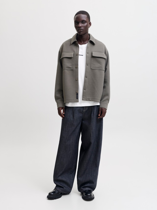 Jack & Jones Rundhalsshirt »JCOCLUB BACK SCRIPT TEE SS CREW NECK SN« Baumwolle, relaxed fit