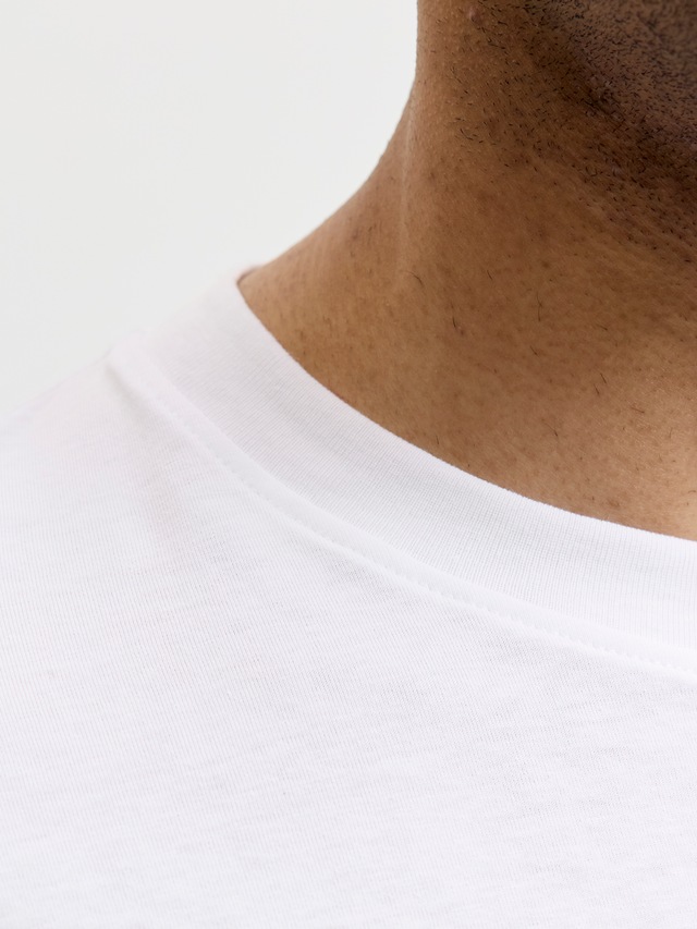 Jack & Jones Rundhalsshirt »JCOFUSION BOX PRINT TEE SS CN SN« Baumwolle, regular fit