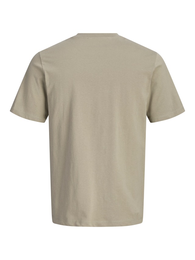 Jack & Jones Rundhalsshirt »JCOFUSION BOX PRINT TEE SS CN SN« Baumwolle, regular fit