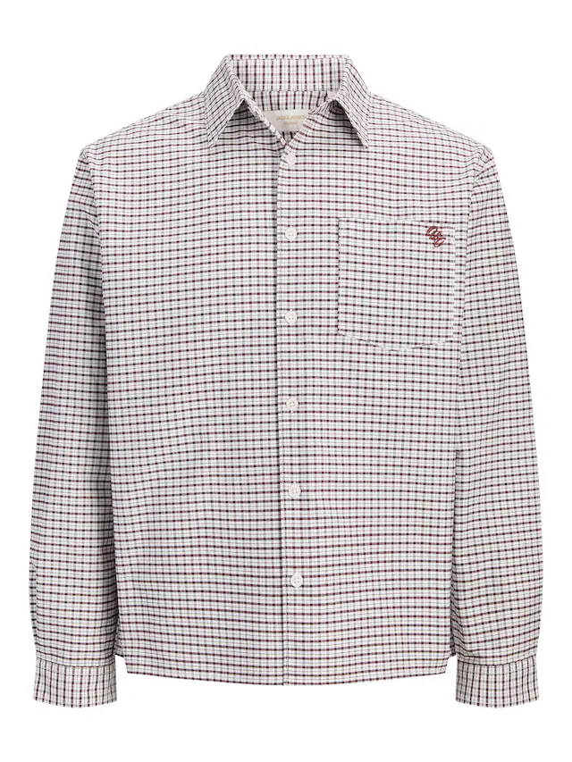 Jack & Jones Langarmhemd »JORFREDERIKSBERG OXFORD SHIRT LS SN« Baumwolle, locker geschnitten