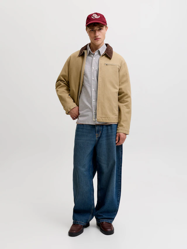 Jack & Jones Langarmhemd »JORFREDERIKSBERG OXFORD SHIRT LS SN« Baumwolle, locker geschnitten