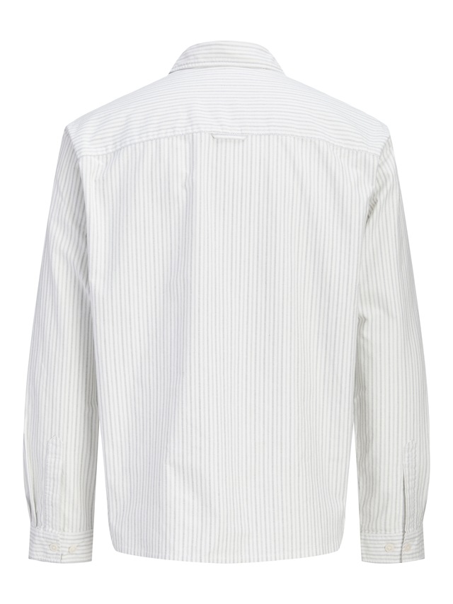 Jack & Jones Langarmhemd »JORFREDERIKSBERG OXFORD SHIRT LS SN« Baumwolle, locker geschnitten