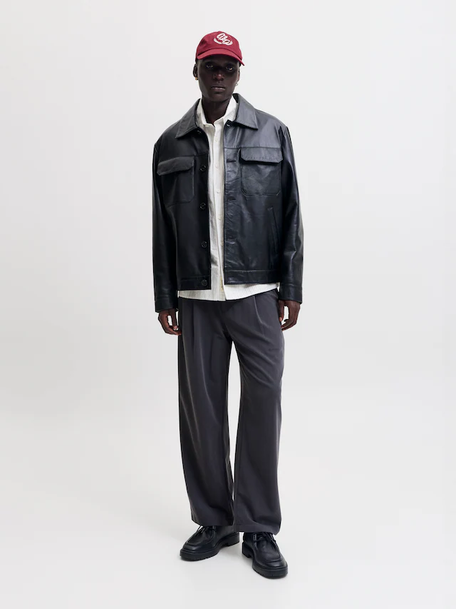 Jack & Jones Langarmhemd »JORFREDERIKSBERG OXFORD SHIRT LS SN« Baumwolle, locker geschnitten