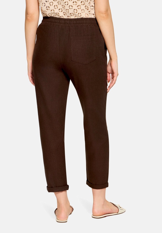 Cartoon Leinenhose »Damen unifarben«