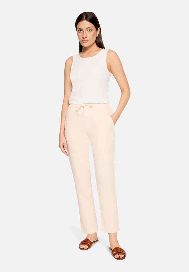 Cartoon Leinenhose »Damen unifarben«