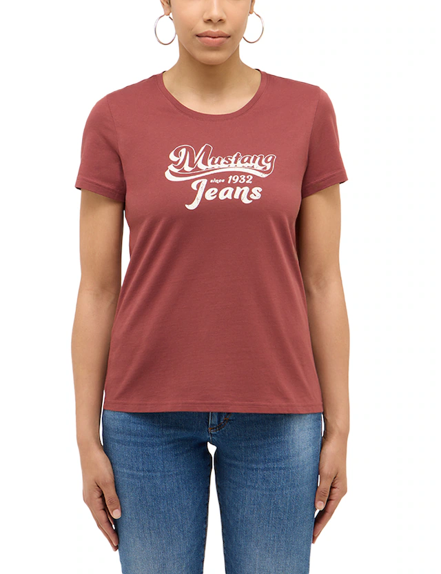 MUSTANG Kurzarmshirt »Damen Style Alma«