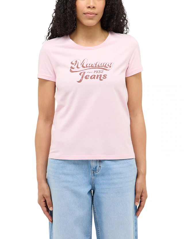 MUSTANG Kurzarmshirt »Damen Style Alma«