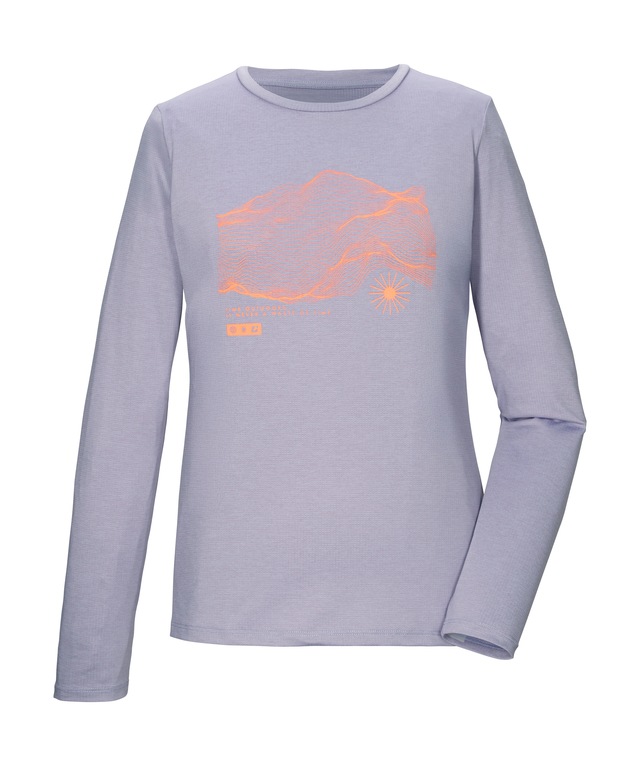 Killtec Langarmshirt »KOS 179 WMN LS SHRT« Weiches, strapazierfähiges, atmungsaktives Langarmshirt