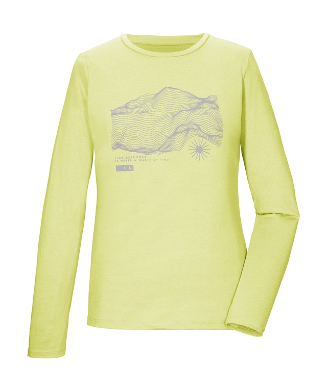 Killtec Langarmshirt »KOS 179 WMN LS SHRT« Weiches, strapazierfähiges, atmungsaktives Langarmshirt