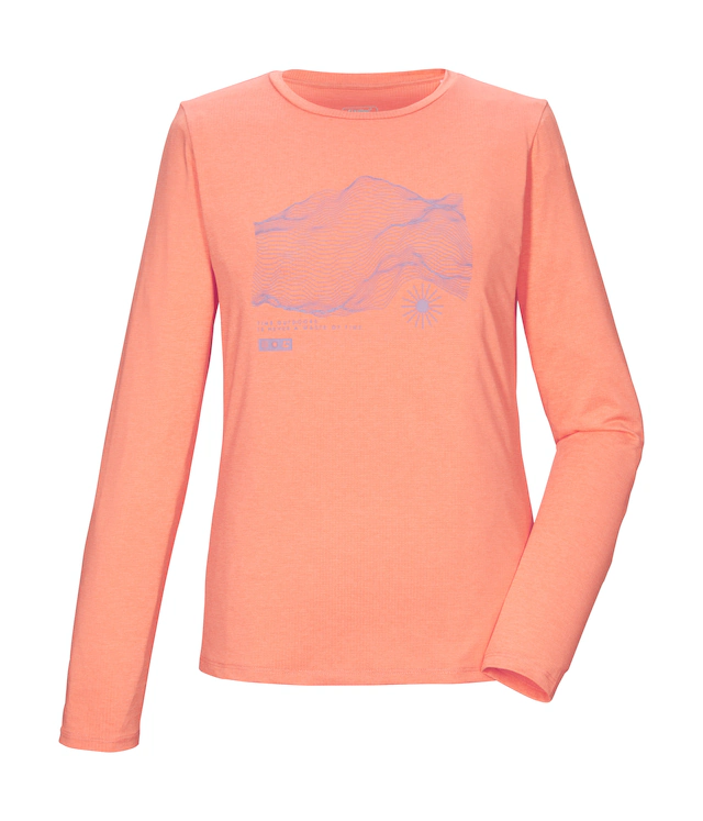 Killtec Langarmshirt »KOS 179 WMN LS SHRT« Weiches, strapazierfähiges, atmungsaktives Langarmshirt