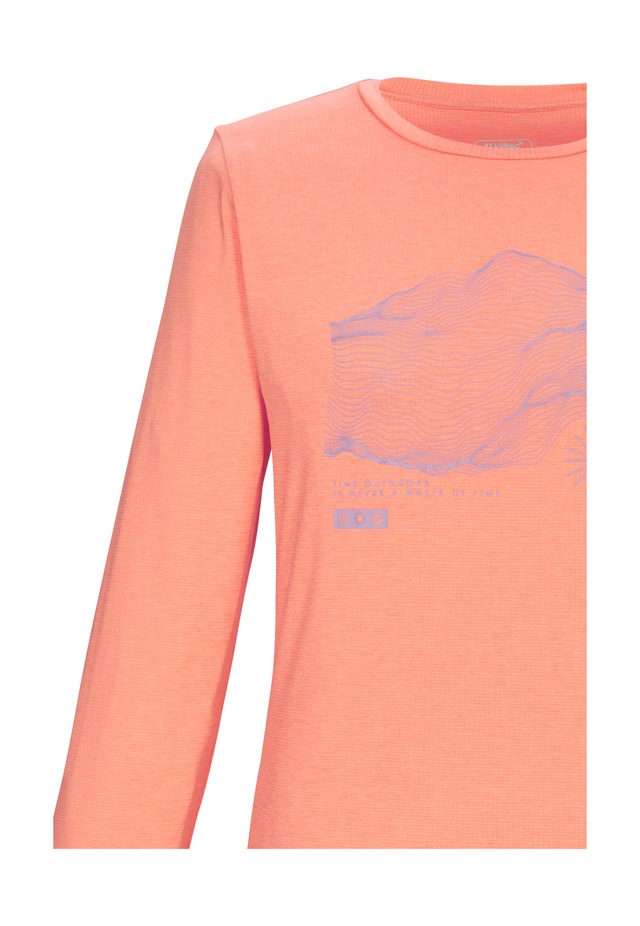 Killtec Langarmshirt »KOS 179 WMN LS SHRT« Weiches, strapazierfähiges, atmungsaktives Langarmshirt