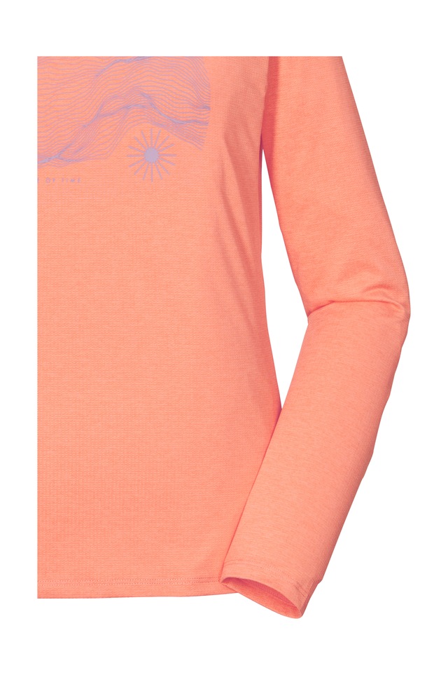 Killtec Langarmshirt »KOS 179 WMN LS SHRT« Weiches, strapazierfähiges, atmungsaktives Langarmshirt