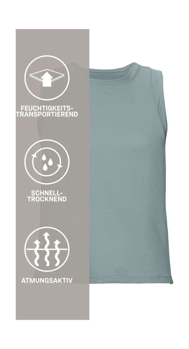 Killtec Funktionstop »KOS 169 WMN TP« Leichtes, atmungsaktives und elastisches Damen Funktionstop