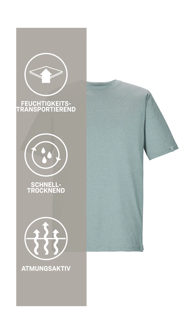 Killtec T-Shirt »KOS 185 MN TSHRT« Atmungsaktiv, schnelltrocknend, weich, dehnbar, strapazierfähig