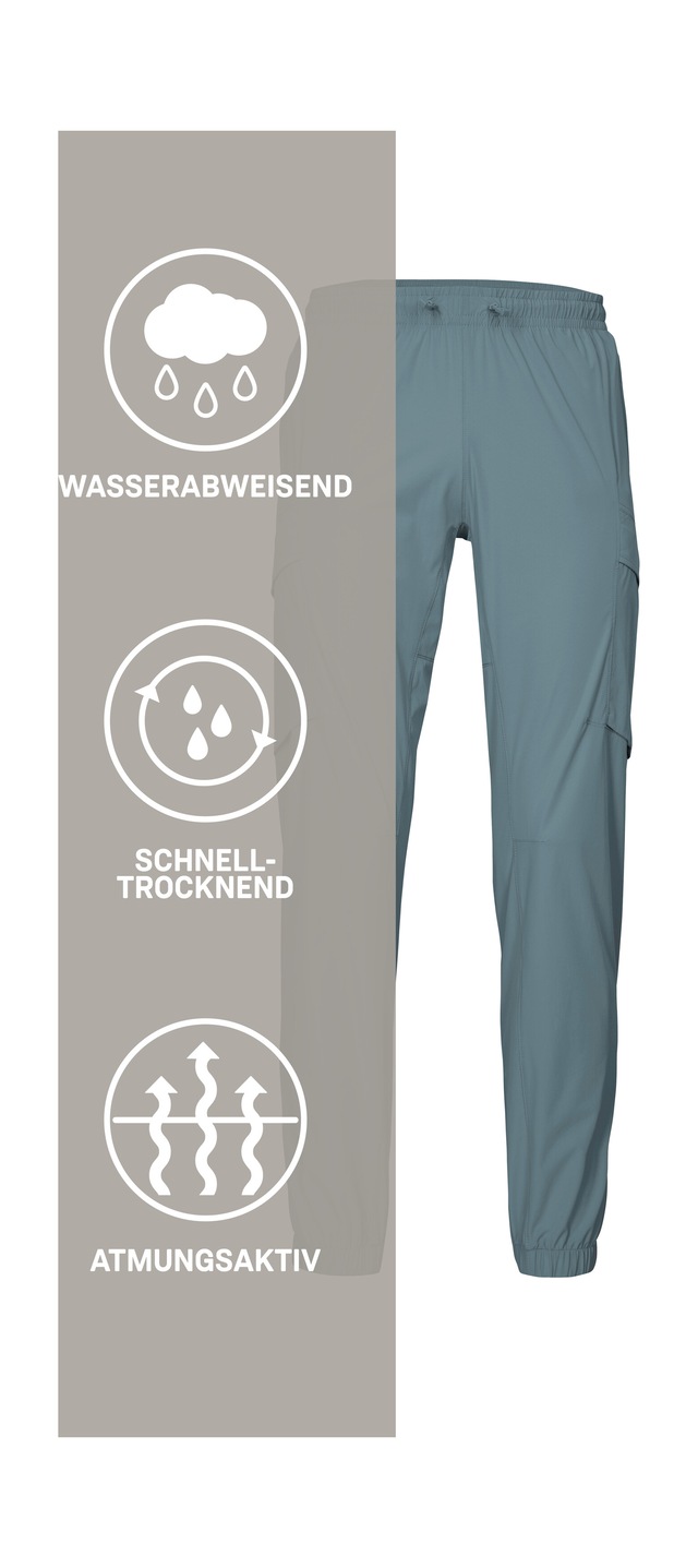 Killtec Funktionshose »KOS 183 MN PNTS« Leichte, schnelltrocknende Herren-Funktionshose mit 4-Wege-Stretch