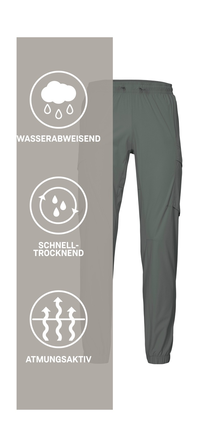 Killtec Funktionshose »KOS 183 MN PNTS« Leichte, schnelltrocknende Herren-Funktionshose mit 4-Wege-Stretch