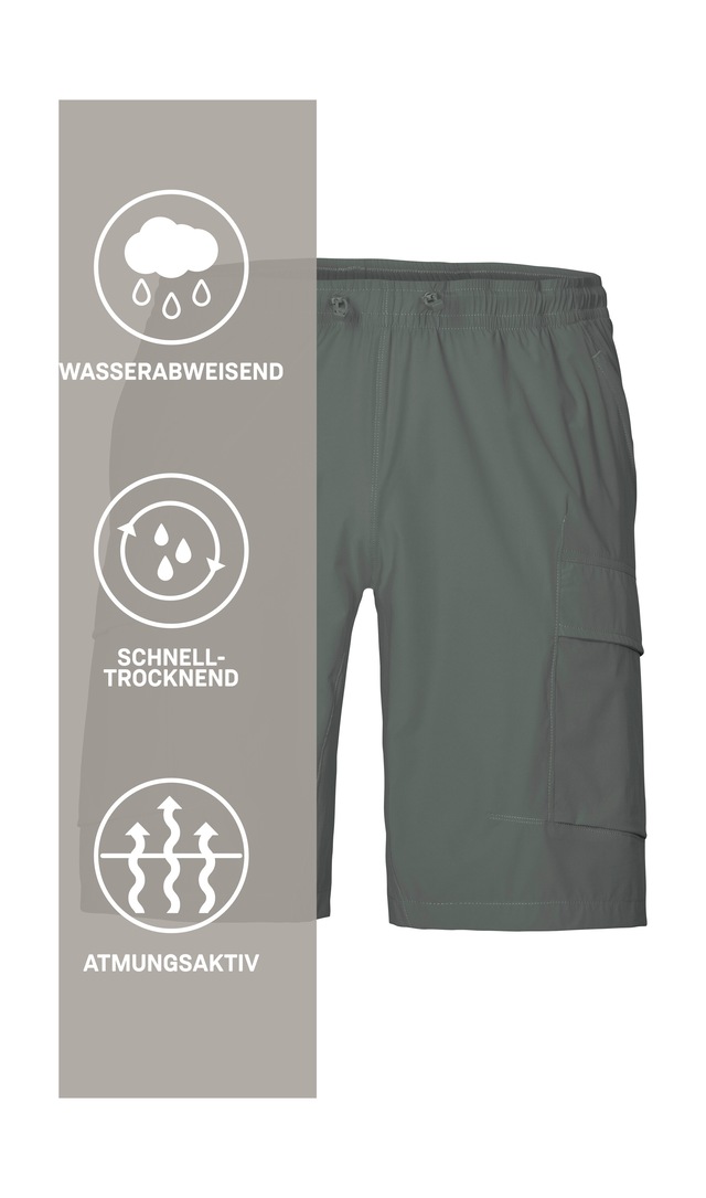 Killtec Shorts »KOS 184 MN SHRTS« Leichte, wasserabweisende Funktionsshorts mit 4-Wege-Stretch