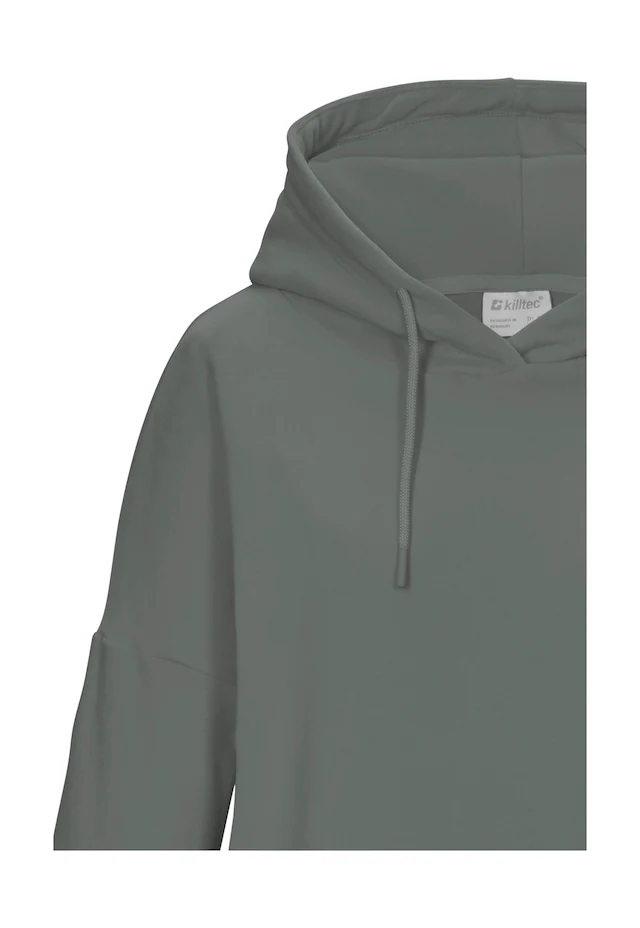 Killtec Fleeceshirt »KOS 477 WMN FLC SHRT« Loungewear Fleeceshirt mit Kapuze und elastischen Bündchen