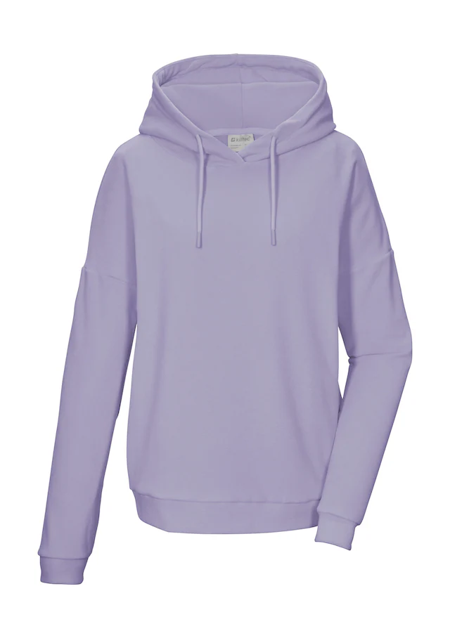 Killtec Fleeceshirt »KOS 477 WMN FLC SHRT« Loungewear Fleeceshirt mit Kapuze und elastischen Bündchen