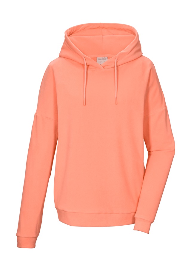 Killtec Fleeceshirt »KOS 477 WMN FLC SHRT« Loungewear Fleeceshirt mit Kapuze und elastischen Bündchen