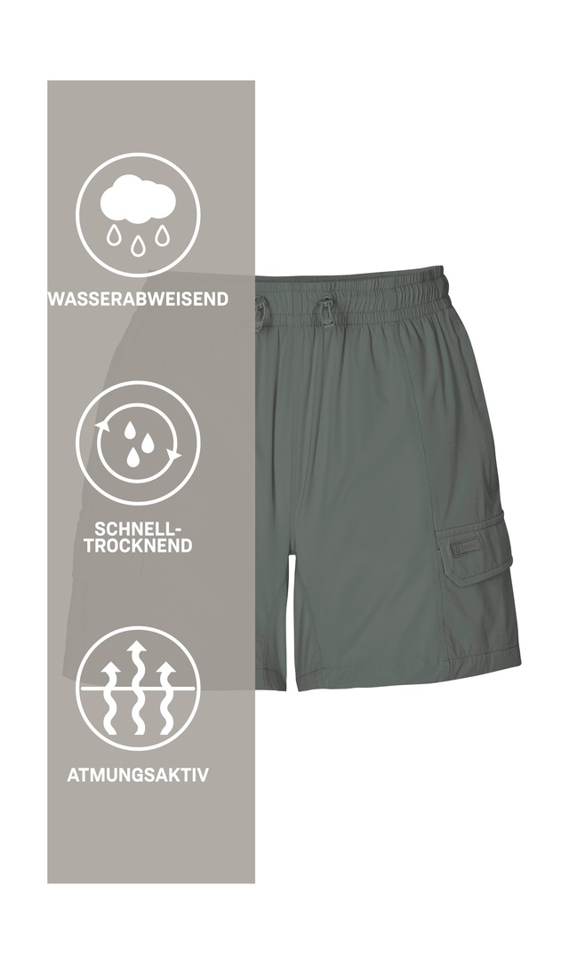 Killtec Shorts »KOS 181 WMN SHRTS« Leichte, schnelltrocknende Shorts mit 4-Wege-Stretch und Taschen