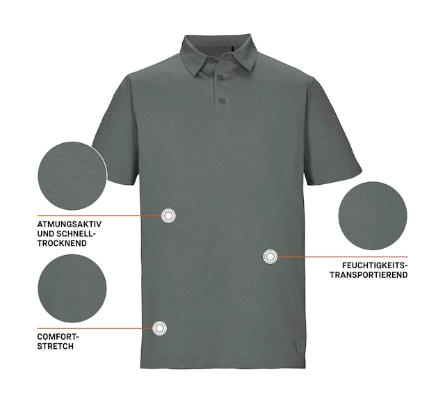 Killtec Poloshirt »KOS 186 MN PLSHRT«