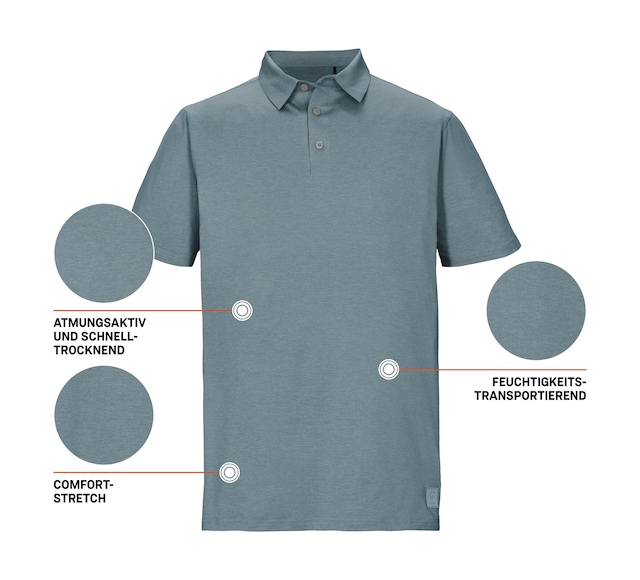 Killtec Poloshirt »KOS 186 MN PLSHRT«
